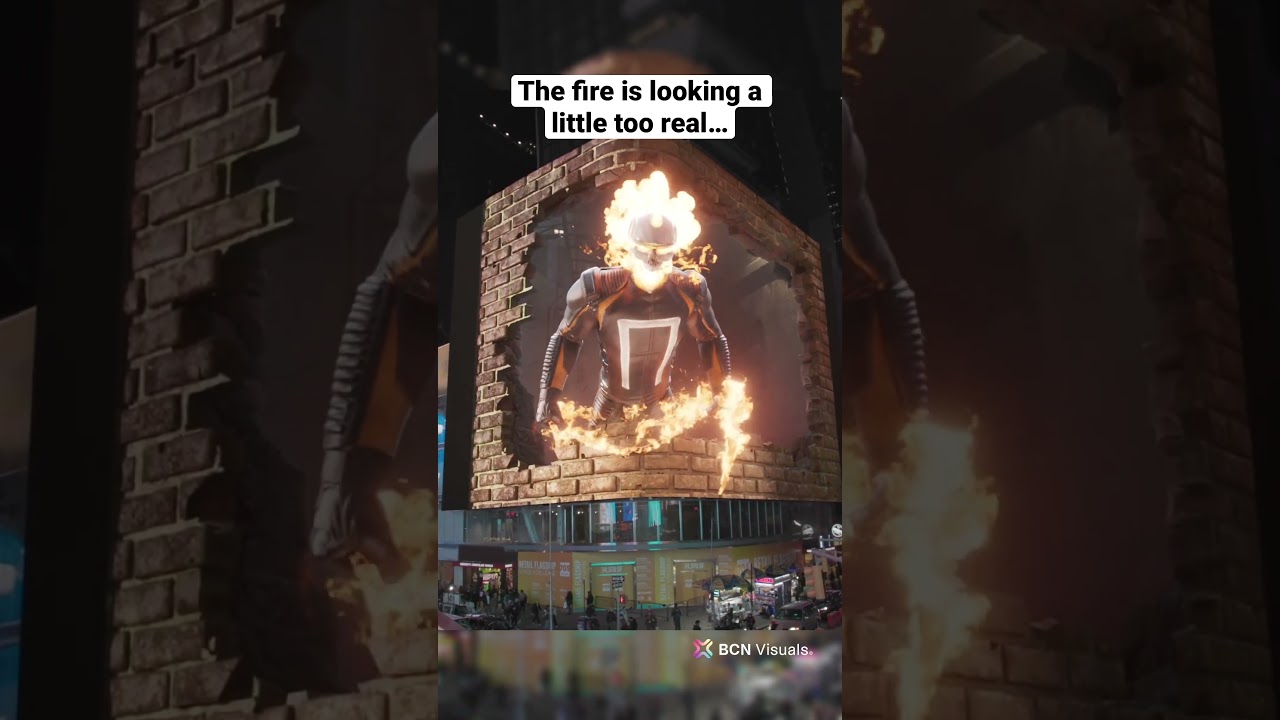 Epic representation of Ghost Rider through our 