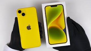 Apple iPhone 14 Plus Yellow Unboxing