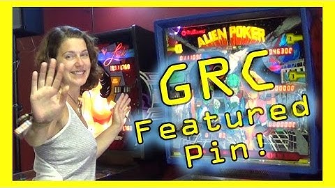 ALIEN POKER Pinball Machine ~ GRC Full Feature ~ Cleaning / Repair / Review / Rules / Gameplay!