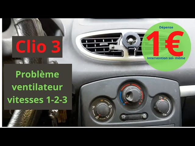 Résistance de ventilation Renault Clio 3, Modus