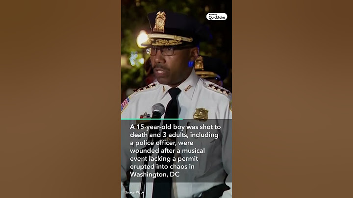 Teen Killed, Officer and 2 Adults Injured in DC Shooting: Police