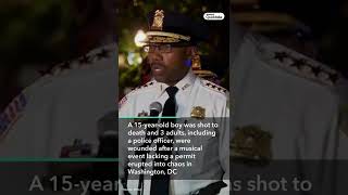 Teen Killed, Officer and 2 Adults Injured in DC Shooting: Police