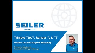 Trimble Windows 10 End Of Support