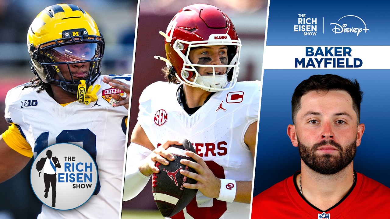 Bucs QB Baker Mayfield is VERY Excited for His OU Sooners To Play Rich's Michigan Wolverines