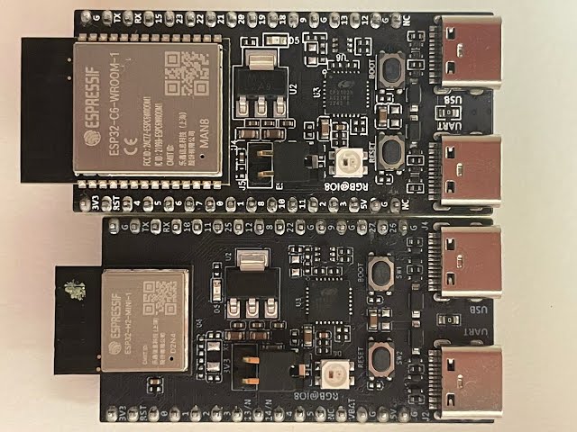 Using zigbee with an ESP32-H2 and an ESP32-C6 to control a LED 