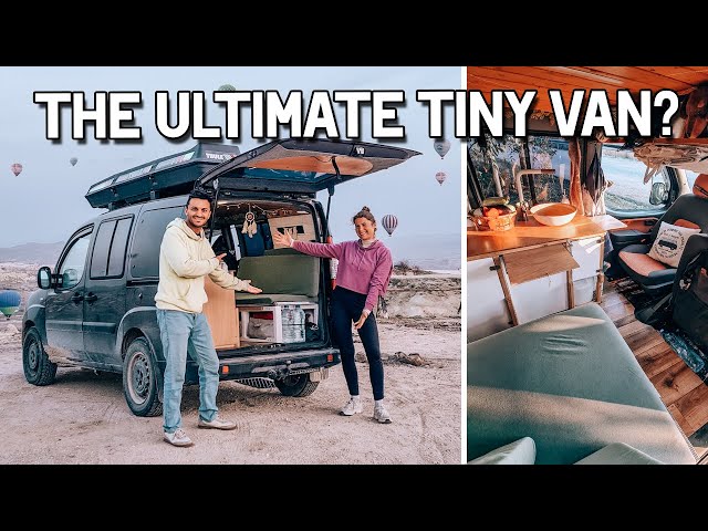EPIC Off-Grid MICRO CAMPER - Van Tour After 2 Years! class=