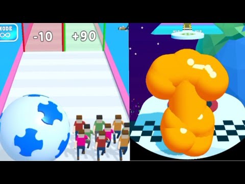 Ball Run Merge and Destroy Vs Tall Man Run