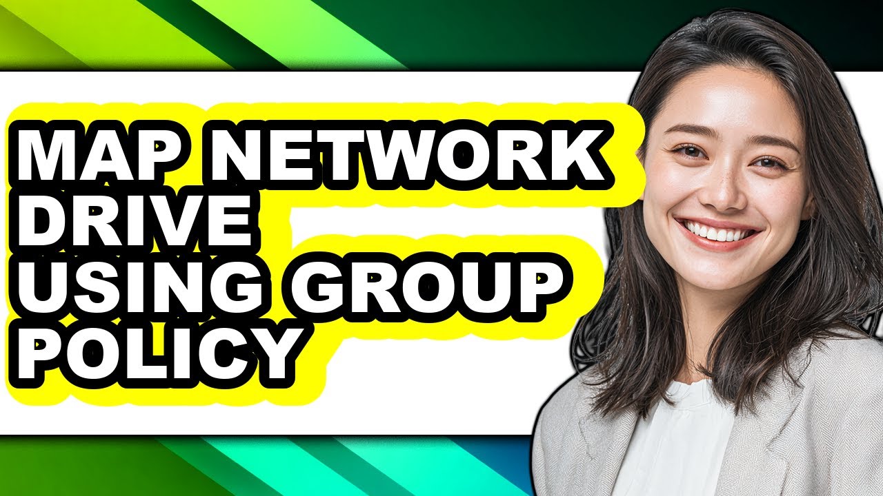 How To Map Network Drive Using Group Policy Full Guide YouTube 