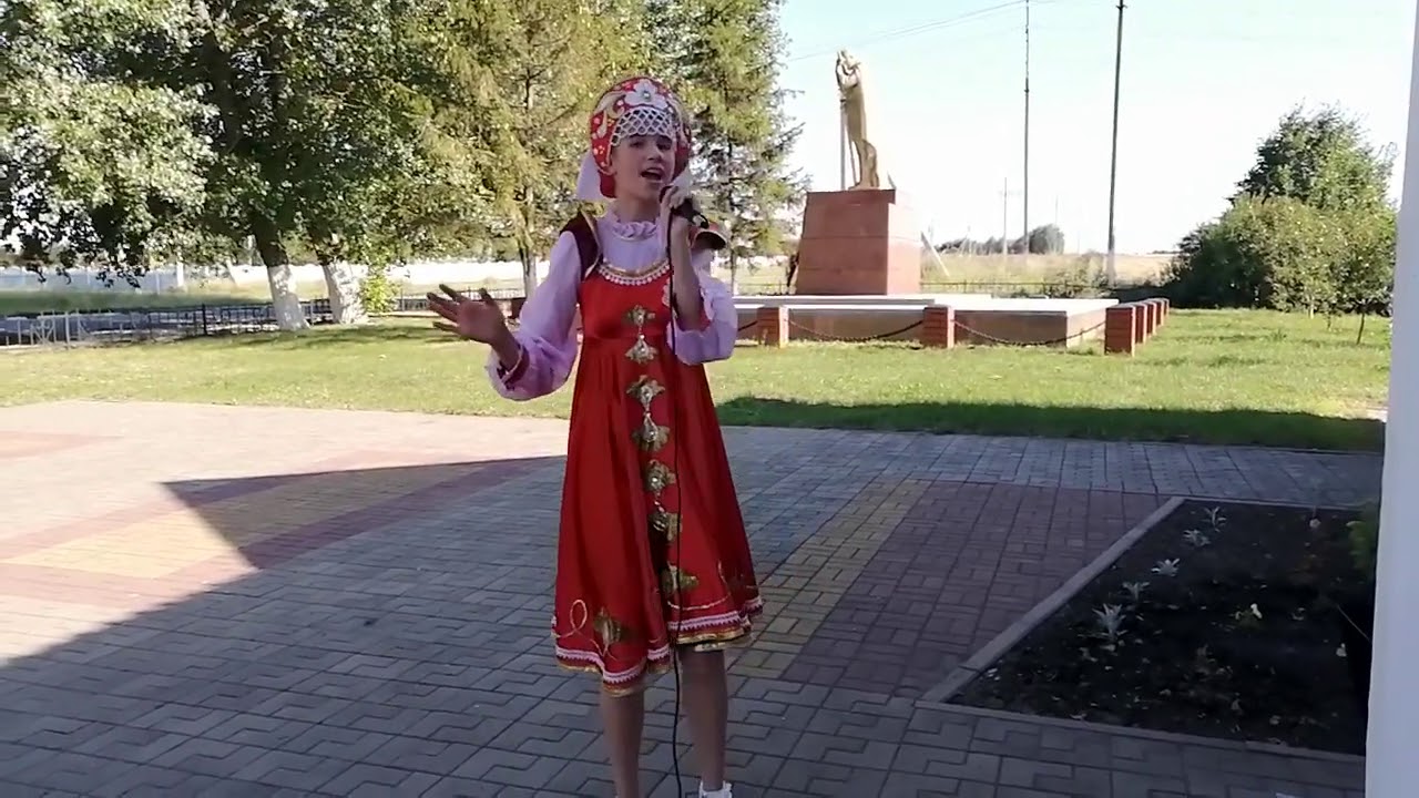 Воронкова Виктория \"Гармонь моя\" - YouTube