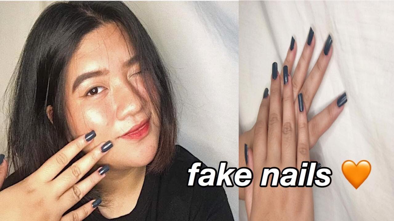 HOW I DO MY FAKE NAILS francejimenez YouTube