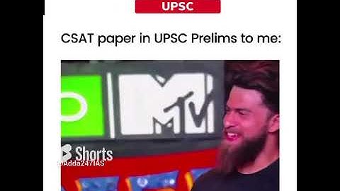 UPSC Prelims, CSAT और मैं#upsc #ias#ias #ipsmotivation #pcs #csat #prelims