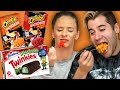 Trying CHEETOS Mac & Cheese & Mint Chocolate TWINKIES (What's In Store Ep. 8)