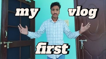 My First Vlog | 🩵🎥  Family Introduction |