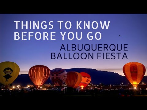 Video: Guide till Albuquerque International Balloon Fiesta