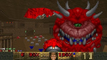 Doom II Arch-Vile Jump - Map28 - UV-Speed in 0:33