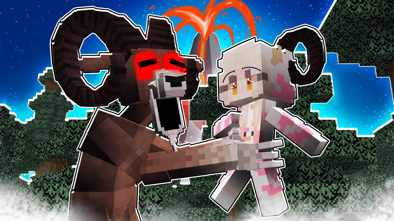 MOMON DIADOPSI PAPA RAM di MINECRAFT 99 Night in The Forest ft @BANGJBLOX