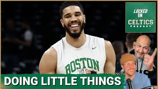 Any Boston Celtics adjustments in Game 2? Jayson Tatum doing the little things screenshot 3