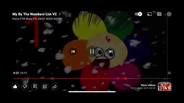 my by the numbers list v2