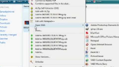 Having certain filetypes open with Paint.NET