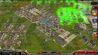 China EMP and Napalm [Reborn Mod] 1 v 5 Hard China Supreme Commander | Command & Conquer Gen ZH