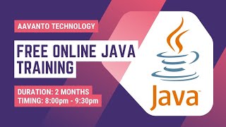 AAVANTO TECHNOLOGY - Day 40  || Live Java Training