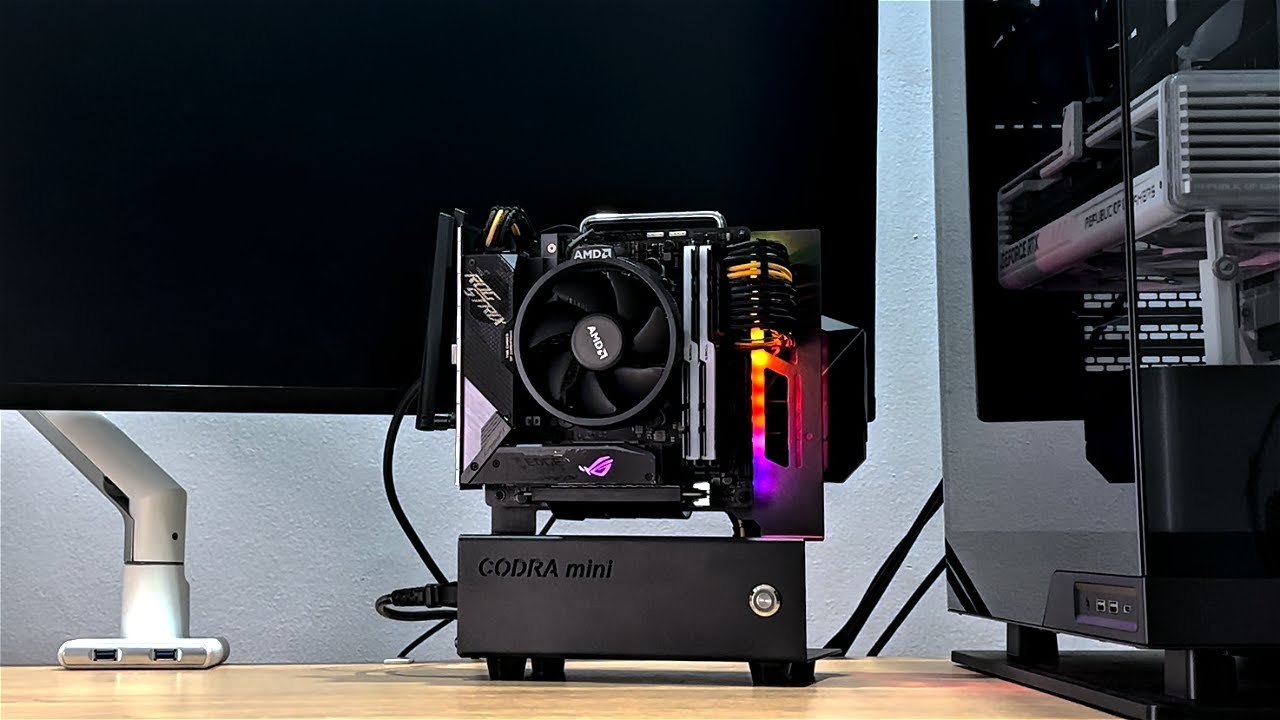 The FIRST ITX Build! Tiny Budget Refurb! CODRA MINI Case - YouTube