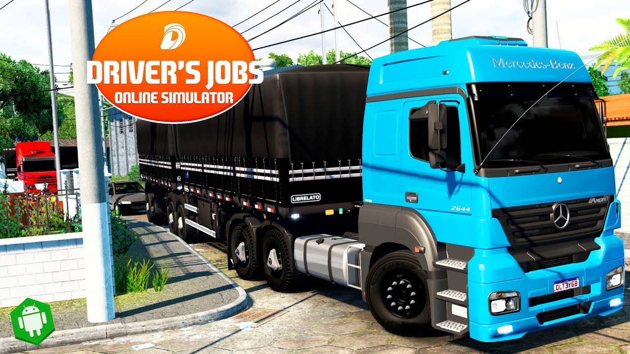 SISTEMA DE GRÁFICOS PARA RODAR EM CELULARES FRACOS - DRIVER'S JOBS ONLINE SIMULATOR 😱🚀