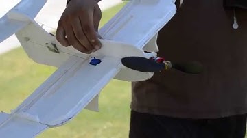 Best Simple Flat Foam RC plane glider/ FPV Dollar Tree foamboard