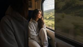 AI Girl Vibes: Train looking out the window | Episode 2