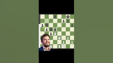 Brilliant Moves 4||Magnus Carlsen brilliancy #chess #chessshorts