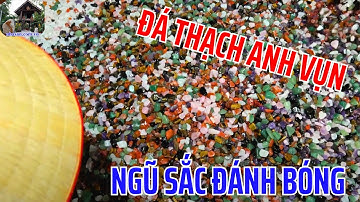 Đá thạch anh vụn đánh bóng || nhasan.com.vn