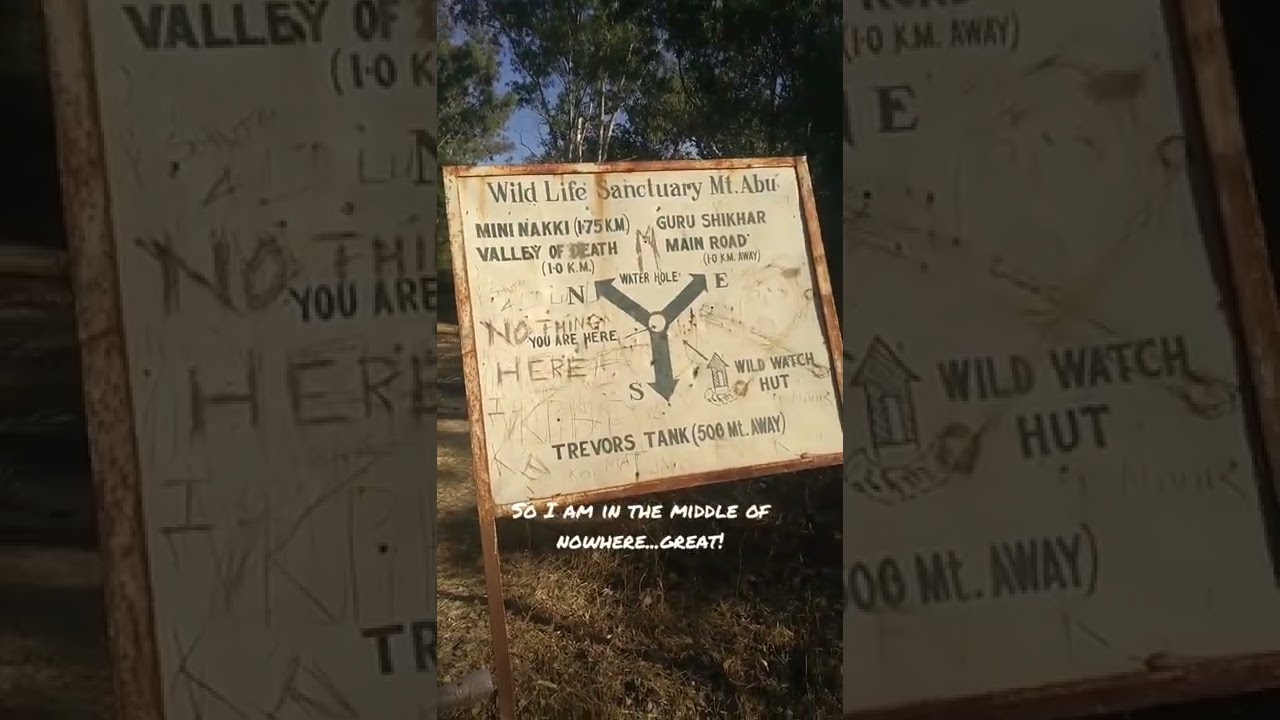 Walk in Wildlife Sanctuary, Mount Abu