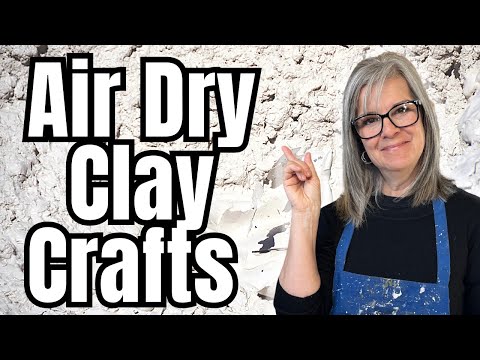 Things to Make with Air Drying Clay * Moms and Crafters