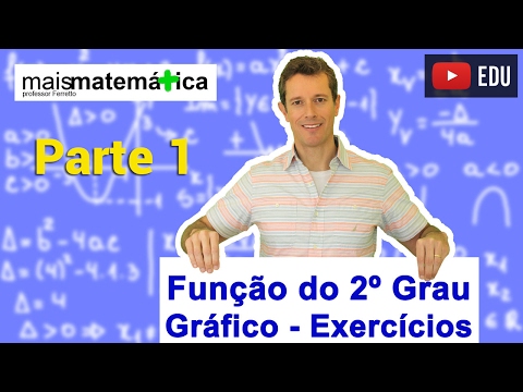 Função do Segundo Grau (Função Quadrática): Exercícios sobre Gráfico - Parte 1 (Aula 7 de 9)