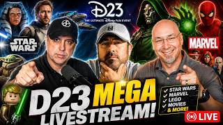 STAR WARS & MARVEL D23 BOMBSHELLS! Ahsoka S2, Starfighter, Doomsday & X-Men | EBN LIVE!
