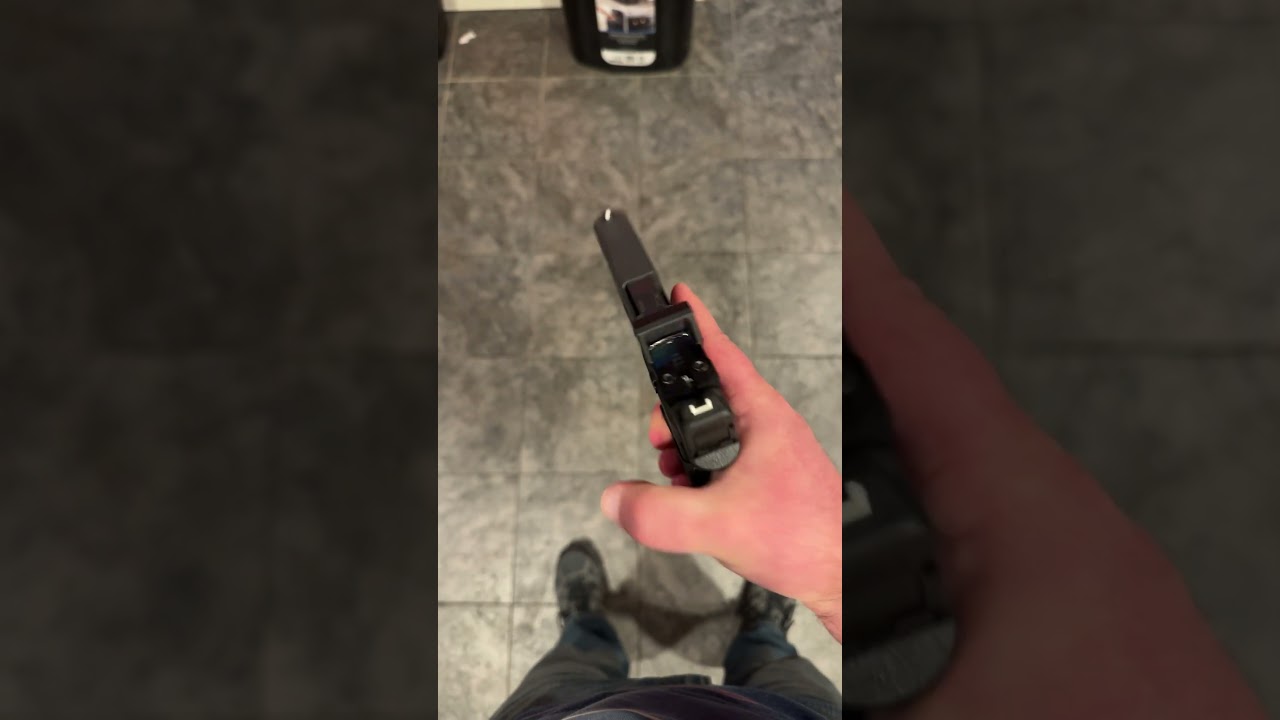 Glock 48 MOS with Crimson Trace RAD Pro Green dot 