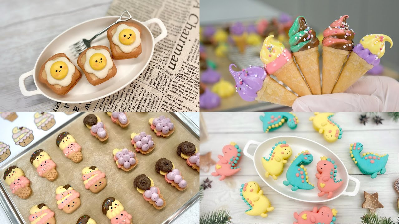 Piping Macarons & Meringue Cookies [SUGAR BEAN]