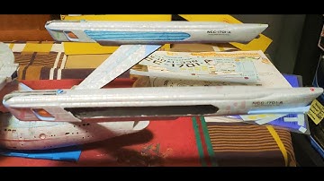 Model #12 Episode 4: Nacelle Endcap Decals and Shuttles for the 537 Scale Enterprise-A