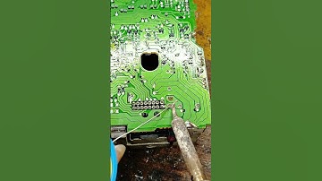 This is how to fix cracked solder joints #soldering #repair #automobile #cara #tips