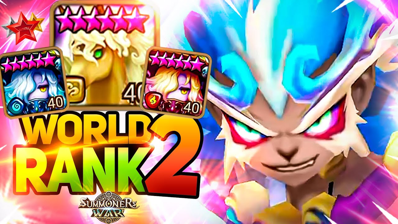 summoners war มอนโหด  New 2022  WORLD RANK 2 Tries to Play WITHOUT LD Monsters - Summoners War