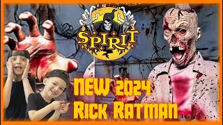 Spirit Halloween 2024 Rick Ratman Unboxing and demo | new 2024 Spirit Halloween animatronic