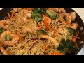 Veggies Shrimp 🍤 Noodles 🍝 | نودلز 🍜 بالخضار و الجمبري