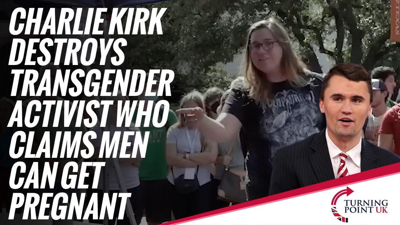 Charlie Kirk Debates Young Activist on Transgender Medical Procedures and Defining What Is a Woman