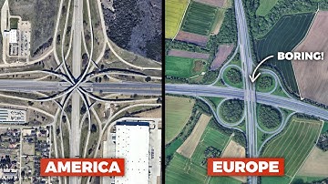 Why does Europe have So Few Stack Interchanges?