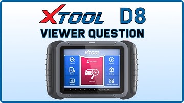 XTOOL D8 Viewer Question