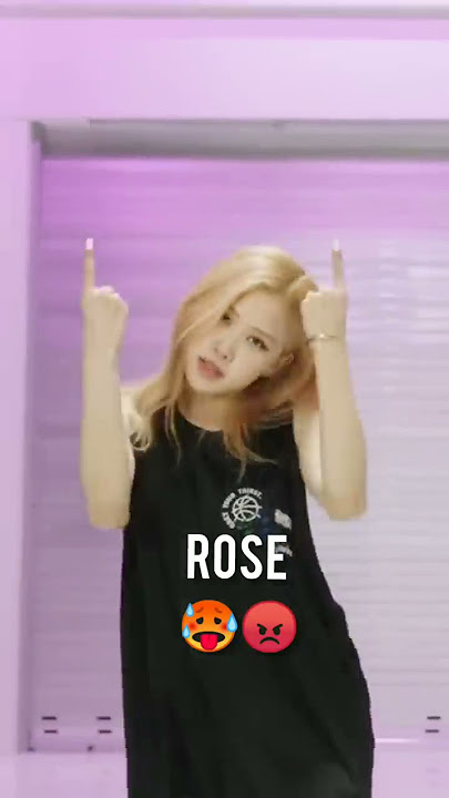 Why Rosé is so angry in this performance #blackpink #shorts