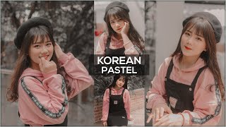 Korean Pastel | Free Photoshop Camera Raw Preset | Soft Color Pastel Tone screenshot 2
