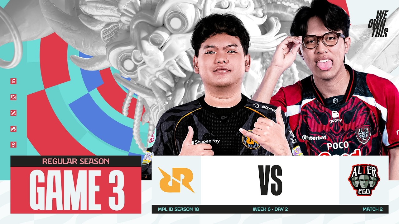 RRQ vs AE | Regular Season Week 6 Day 2 | Game 3 | #MPLIDS18
