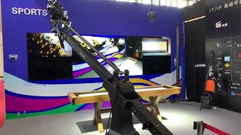 AI curvilinear motion of SEEDER robotic crane for camera shooting