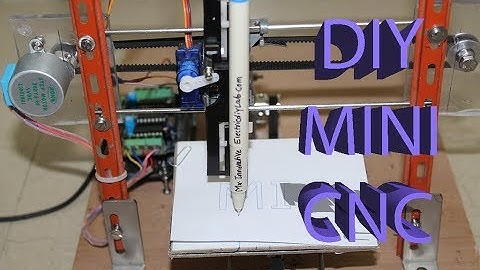 How to make Mini Home made CNC Machine Arduino+28BYJ-48 Stepper motor